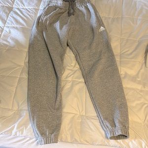 Unisex grey Adidas sweatpants